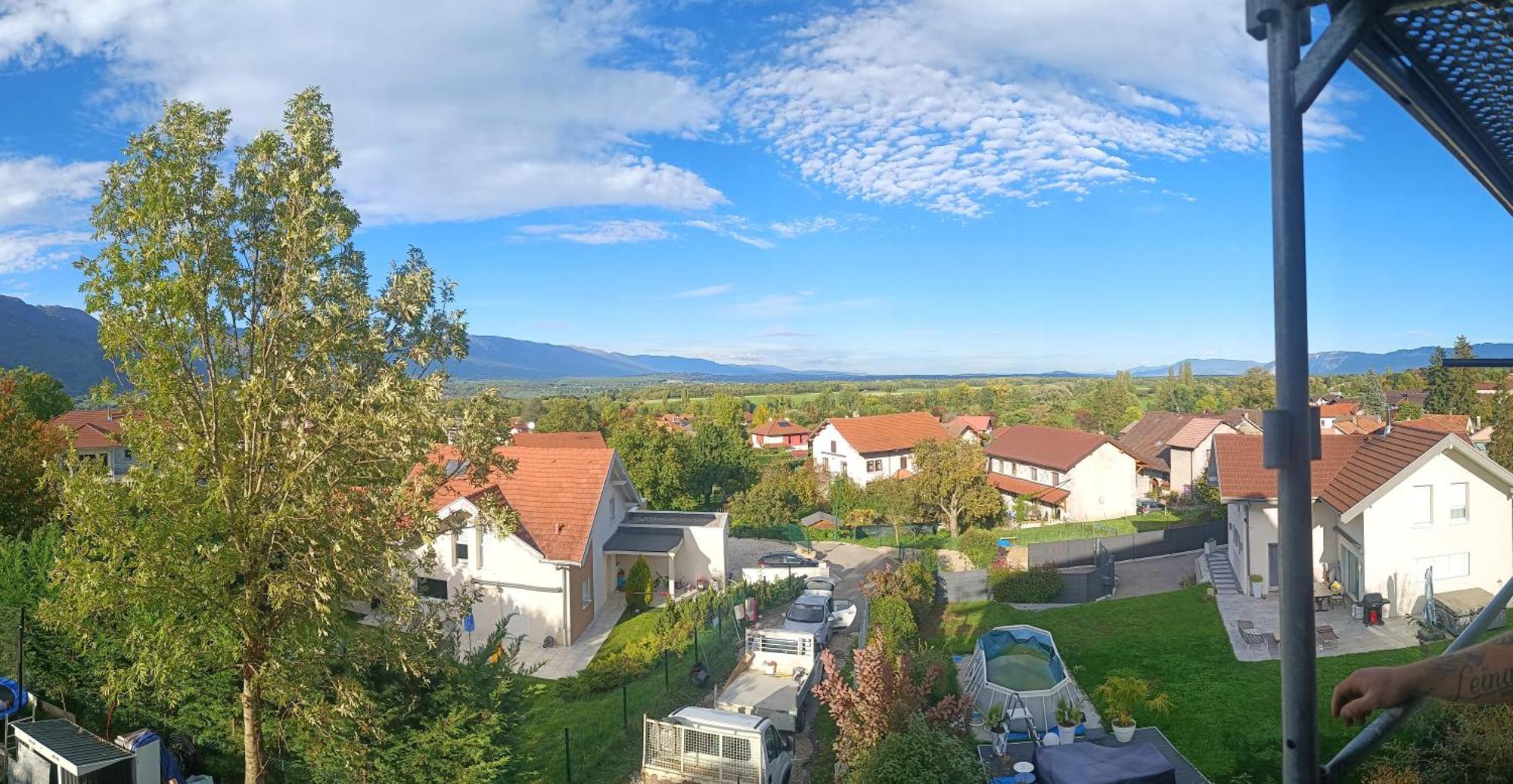 Appartement Sur La Viarhona Vulbens Exterior foto